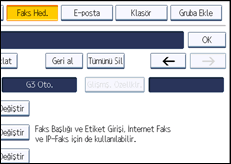 ��lem paneli ekran &ccedil;izimi