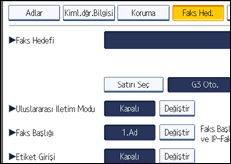 İşlem paneli ekran çizimi
