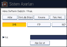 İşlem paneli ekran çizimi