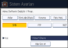 İşlem paneli ekran çizimi