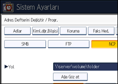 İşlem paneli ekran çizimi