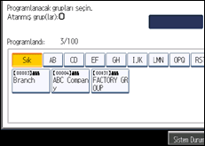 İşlem paneli ekran çizimi