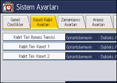 İşlem paneli ekran çizimi