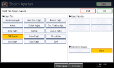 İşlem paneli ekran çizimi