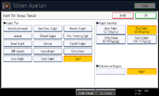 İşlem paneli ekran çizimi