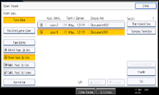 İşlem paneli ekran çizimi
