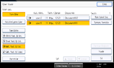 İşlem paneli ekran çizimi