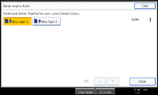 İşlem paneli ekran çizimi