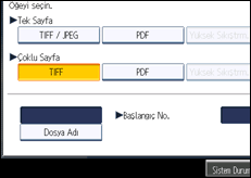lem paneli ekran çizimi