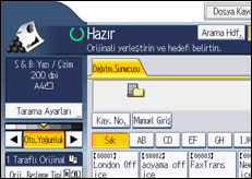 İşlem paneli ekran çizimi