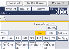 İşlem paneli ekran çizimi