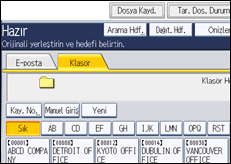 İşlem paneli ekran çizimi