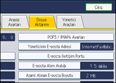 İşlem paneli ekran çizimi