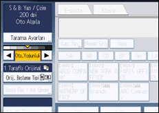 İşlem paneli ekran çizimi