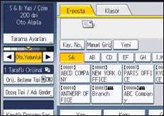 İşlem paneli ekran çizimi