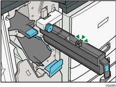 Punch waste box illustration