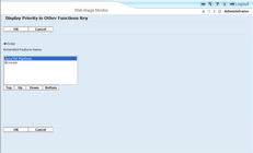 Web browser screen illustration