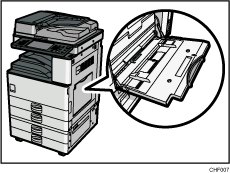 Bypass tray illustration