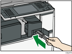 Punch waste box illustration