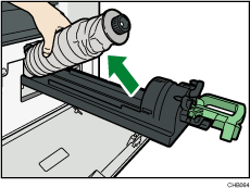 Adding toner illustration