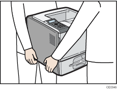 Illustration af printer