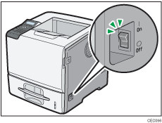 Illustration af printer