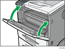 Illustration af printer