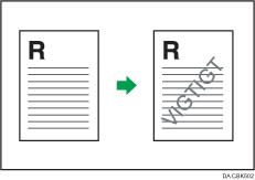 Illustration af vandmærke