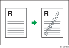 Ilustración de marca de agua