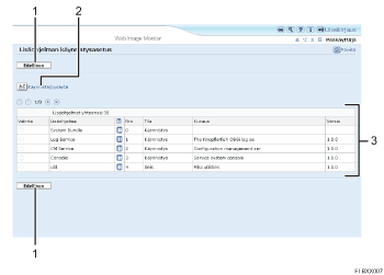 Numeroitu Internet-selaimen näytön kuva