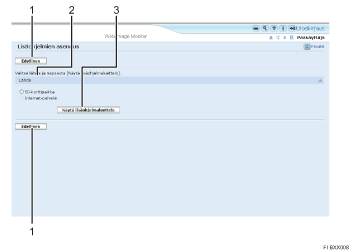 Numeroitu Internet-selaimen näytön kuva