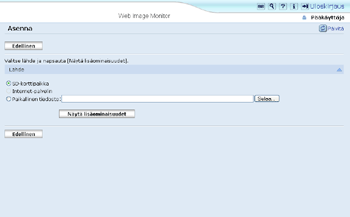 Selaimen näytön kuva