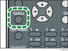 Kuva valikkonäppäimestä