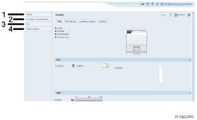 Numeroitu internet-selaimen näytön kuva
