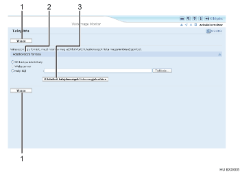 Webböngésző ábrája számozott illusztráció