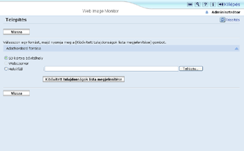 Webböngésző képernyőjének illusztrációja