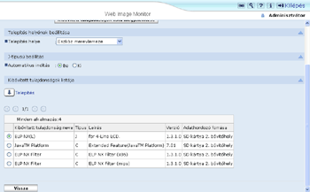 Webböngésző képernyőjének illusztrációja