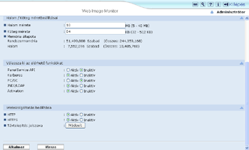 Webböngésző képernyőjének illusztrációja
