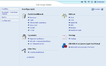 Webböngésző képernyőjének illusztrációja
