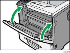 Illustrazione della stampante