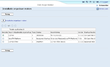 Webbrowser-schermillustratie