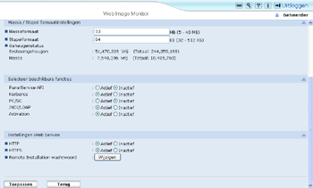Webbrowser-schermillustratie