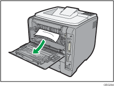 Illustratie van de printer