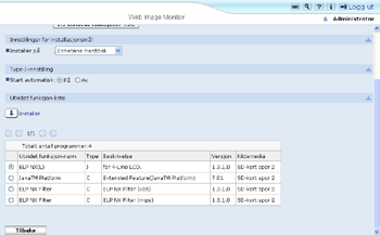 Illustrasjon av nettleserskjerm