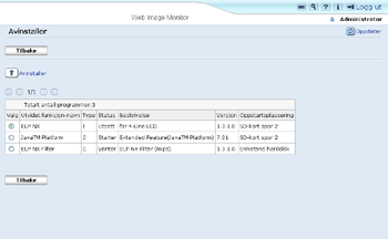 Illustrasjon av nettleserskjerm