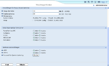 Illustrasjon av nettleserskjerm