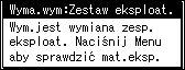 Widok wyświetlacza
