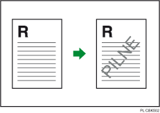 Ilustracja znaku wodnego