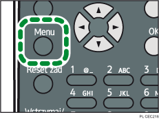 Ilustracja przycisku Menu