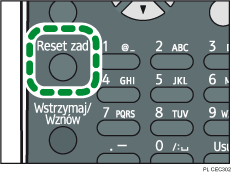 Ilustracja przycisku Reset zadania